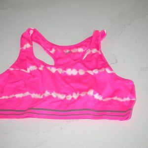 Pink Tie Dye Minka Sports Bra